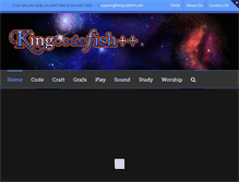 Tablet Screenshot of kingcodefish.com